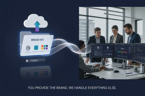  Launch Your White-Label Digital business solution with complementary in-House configuration, just send youre brand kit we take care of the rest 