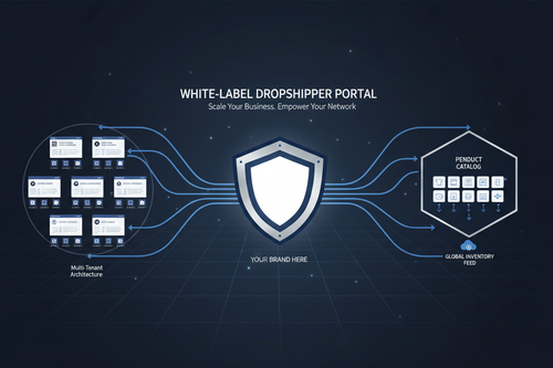 White-Label Dropshipper Portal